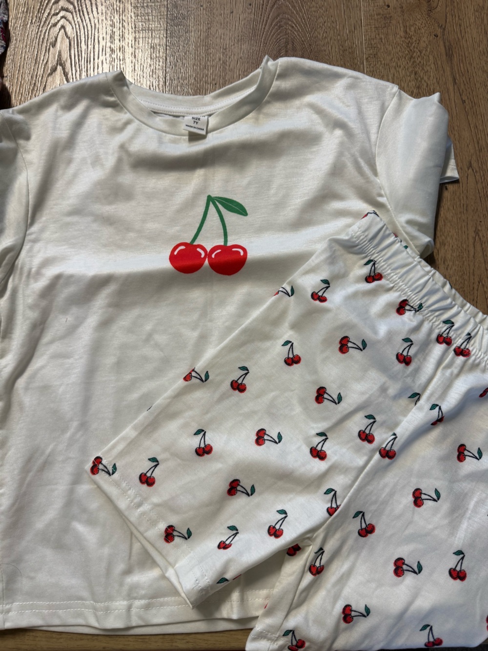 Girls 6/7 Clothing Bundle Gap Old Navy OshKosh Cherry Floral 10pc - Picture 9 of 11